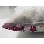 Çift Taraflı Pembe Ahenk Özel Yasarım Dijital Baskılı Modern Süet Yastık Kırlent Kılıfı Realhomes