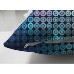 Çift Taraflı Mozaik Desen Dijital Baskılı Modern Süet Yastık Kırlent Kılıfı Realhomes