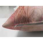 - Suet-K3613-Gorsel-2 - Realhomes Çift Taraflı Çiçek Motifli Tasarım Dijital Baskılı Modern Süet Yastık Kırlent Kılıfı Realhomes