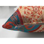 Çift Taraflı Etnik Motifli Dijital Baskılı Modern Süet Yastık Kırlent Kılıfı Realhomes