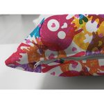 - Suet-K3622-Gorsel-2 - Realhomes Çift Taraflı Rengarenk İskelet Figürlü Özel tasarım Dijital Baskılı Modern Süet Yastık Kırlent Kılıfı Realhomes