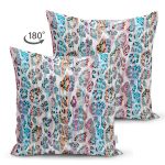 - Suet-K3629-Gorsel-1 - Realhomes Çift Taraflı Kaplan Desenli İllüstrasyon Dijital Baskılı Özel Tasarım Modern Süet Yastık Kırlent Kılıfı Realhomes