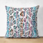 - Suet-K3629-Gorsel - Realhomes Çift Taraflı Kaplan Desenli İllüstrasyon Dijital Baskılı Özel Tasarım Modern Süet Yastık Kırlent Kılıfı Realhomes