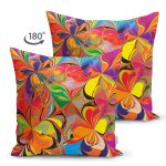 - Suet-K3641-Gorsel-1 - Realhomes Çift Taraflı Multi Renkler Dijital Baskılı Modern Süet Yastık Kırlent Kılıfı Realhomes