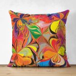 - Suet-K3641-Gorsel - Realhomes Çift Taraflı Multi Renkler Dijital Baskılı Modern Süet Yastık Kırlent Kılıfı Realhomes