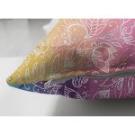 - Suet-K3654-Gorsel-2 - Realhomes Çift Taraflı Renkli Zeminde Beyaz Çiçek Zeminli Özel Tasarım Dijital Baskılı Modern Süet Yastık Kırlent Kılıfı Realhomes