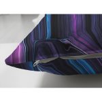 - Suet-K3665-Gorsel-2 - Realhomes Çift Taraflı Mor zeminli 3D Dijital Baskılı Modern Süet Yastık Kırlent Kılıfı Realhomes