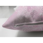 - Suet-K3666-Gorsel-2 - Realhomes Çift Taraflı Pembe Zarafeti Özel Tasarım Dijital Baskılı Modern Süet Yastık Kırlent Kılıfı Realhomes