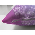 - Suet-K3667-Gorsel-2 - Realhomes Çift Taraflı Mor Zeminde Etnik Desenli Özel Tasarım Dijital Baskılı Modern Süet Yastık Kırlent Kılıfı Realhomes