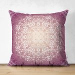 - Suet-K3668-Gorsel - Realhomes Çift Taraflı Etnik Desenli Özel Tasarım Dijital Baskılı Modern Süet Yastık Kırlent Kılıfı Realhomes