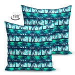 - Suet-K3680-Gorsel-1 - Realhomes Çift Taraflı Palmiye Desenli Dijital Baskılı Modern Süet Yastık Kırlent Kılıfı Realhomes