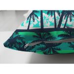 - Suet-K3680-Gorsel-2 - Realhomes Çift Taraflı Palmiye Desenli Dijital Baskılı Modern Süet Yastık Kırlent Kılıfı Realhomes