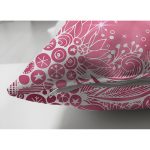 - Suet-K3685-Gorsel-2 - Realhomes Çift Taraflı Pembe Zeminli Dijital Baskılı Modern Süet Yastık Kırlent Kılıfı Realhomes