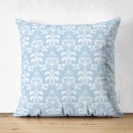 - Suet-K3690-Gorsel - Realhomes Çift Taraflı Açık Mavi Dijital Baskılı Modern Süet Yastık Kırlent Kılıfı Realhomes