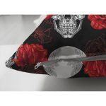 - Suet-K3695-Gorsel-2 - Realhomes Çift Taraflı Etnik Motifli Dijital Baskılı Modern Süet Yastık Kırlent Kılıfı Realhomes