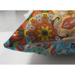 - Suet-K3721-Gorsel-2 - Realhomes Çift Taraflı Fraktal Desenli Özel Tasarım Dijital Baskılı Modern Süet Yastık Kırlent Kılıfı Realhomes