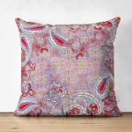 - Suet-K3726-Gorsel - Realhomes Çift Taraflı Karmaşık Etnik Desenli Özel Tasarım Dijital Baskılı Modern Süet Yastık Kırlent Kılıfı Realhomes