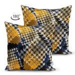 - Suet-K3729-Gorsel-1 - Realhomes Çift Taraflı Kaz ayağı Motifli Dijital Baskılı Modern Süet Yastık Kırlent Kılıfı Realhomes