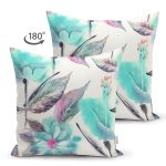 - Suet-K3750-Gorsel-1 - Realhomes Çift Taraflı Mavinin Zarafeti Dijital Baskılı Modern Süet Yastık Kırlent Kılıfı Realhomes