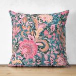 - Suet-K3753-Gorsel - Realhomes Çift Taraflı Etnik Motifli Dijital Baskılı Modern Süet Yastık Kırlent Kılıfı Realhomes