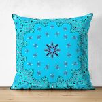 - Suet-K3764-Gorsel - Realhomes Çift Taraflı Cam Göbeği Zeminli Etnik Motifler Dijital Baskılı Modern Süet Yastık Kırlent Kılıfı Realhomes