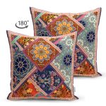 - Suet-K3769-Gorsel-1 - Realhomes Çift Taraflı Etnik Motifli Dijital Baskılı Modern Süet Yastık Kırlent Kılıfı Realhomes