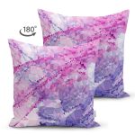 - Suet-K3770-Gorsel-1 - Realhomes Çift Taraflı Renkli Geometrik Abstract Desenli Özel Tasarım Dijital Baskılı Modern Süet Yastık Kırlent Kılıfı Realhomes