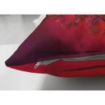 - Suet-K3775-Gorsel-2 - Realhomes Çift Taraflı Renkli Zeminde Mor Ağaçlar Özel Tasarım Dijital Baskılı Modern Süet Yastık Kırlent Kılıfı Realhomes