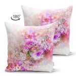 Çift Taraflı 3 Boyutlu Dijital Baskılı Modern Süet Yastık Kırlent Kılıfı Realhomes