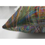 Çift Taraflı Suluboya Desenli Dijital Baskılı Modern Süet Yastık Kırlent Kılıfı Realhomes