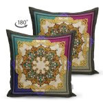 - Suet-K3790-Gorsel-1 - Realhomes Çift Taraflı Damask Motifli Özel Tasarım Dijital Baskılı Modern Süet Yastık Kırlent Kılıfı Realhomes