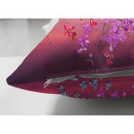 - Suet-K3793-Gorsel-2 - Realhomes Çift Taraflı Gökyüzünde Çiçekler Tasarım Dijital Baskılı Modern Süet Yastık Kırlent Kılıfı Realhomes