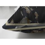 - Suet-K3795-Gorsel-2 - Realhomes Çift Taraflı Siyah ve Gold Uyumu Özel Tasarım Dijital Baskılı Modern Süet Yastık Kırlent Kılıfı Realhomes