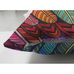 - Suet-K3813-Gorsel-2 - Realhomes Realhomes Çift Taraflı Moda Renkli Motifler Dijital Baskılı Modern Süet Yastık Kırlent Kılıfı Realhomes