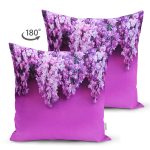 - Suet-K3848-Gorsel-1 - Realhomes Çift Taraflı Mor Çiçek Motifli Dijital Baskılı Modern Süet Yastık Kırlent Kılıfı Realhomes