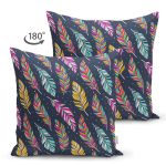 - Suet-K3855-Gorsel-1 - Realhomes Çift Taraflı Lacivert Zeminli Etnik Motifler Dijital Baskılı Modern Süet Yastık Kırlent Kılıfı Realhomes