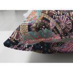 - Suet-K3856-Gorsel-2 - Realhomes Çift Taraflı Karmaşık Çiçek Motifli Özel Tasarım Dijital Baskılı Modern Süet Yastık Kırlent Kılıfı Realhomes