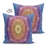 - Suet-K3868-Gorsel-1 - Realhomes Çift Taraflı Multi Colar Dijital Baskılı Modern Süet Yastık Kırlent Kılıfı Realhomes