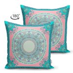 - Suet-K3870-Gorsel-1 - Realhomes Çift Taraflı Çini Motifli Dijital Baskılı Modern Süet Yastık Kırlent Kılıfı Realhomes