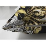 - Suet-K3873-Gorsel-2 - Realhomes Çift Taraflı Altın Ve Çiçek Motifli Özel Tasarım Dijital Baskılı Modern Süet Yastık Kırlent Kılıfı Realhomes