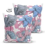 - Suet-K3882-Gorsel-1 - Realhomes Çift Taraflı Çiçek Desenli Özel Tasarım Dijital Baskılı Modern Süet Yastık Kırlent Kılıfı Realhomes