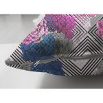 - Suet-K3884-Gorsel-2 - Realhomes Çift Taraflı Kareli Renkli Motifler Dijital Baskılı Modern Süet Yastık Kırlent Kılıfı Realhomes