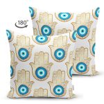 - Suet-K3894-Gorsel-1 - Realhomes Çift Taraflı Etnik Motifli Dijital Baskılı Modern Süet Yastık Kırlent Kılıfı Realhomes