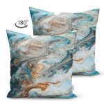 - Suet-K3896-Gorsel-1 - Realhomes Çift Taraflı Mavi Suluboya Desenli Dijital Baskılı Modern Süet Yastık Kırlent Kılıfı Realhomes