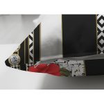 - Suet-K3897-Gorsel-2 - Realhomes Çift Taraflı Kırmızı Gül Figürlü Özel Tasarım Dijital Baskılı Modern Süet Yastık Kırlent Kılıfı Realhomes