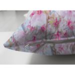 - Suet-K3901-Gorsel-2 - Realhomes Çift Taraflı Pembe Çiçek Motifli Özel Tasarım Dijital Baskılı Modern Süet Yastık Kırlent Kılıfı Realhomes