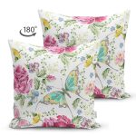 - Suet-K3908-Gorsel-1 - Realhomes Çift Taraflı Summer Özel Seri Dijital Baskılı Modern Süet Yastık Kırlent Kılıfı Realhomes