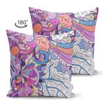 - Suet-K3919-Gorsel-1 - Realhomes Çift Taraflı Etnik Motifli Özel Tasarım Dijital Baskılı Modern Süet Yastık Kırlent Kılıfı Realhomes