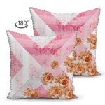 - Suet-K3922-Gorsel-1 - Realhomes Çift Taraflı Summer Özel Seri Dijital Baskılı Modern Süet Yastık Kırlent Kılıfı Realhomes