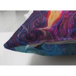 - Suet-K3935-Gorsel-2 - Realhomes Çift Taraflı Sulu Boya Desenli Özel Tasarım Dijital Baskılı Modern Süet Yastık Kırlent Kılıfı Realhomes